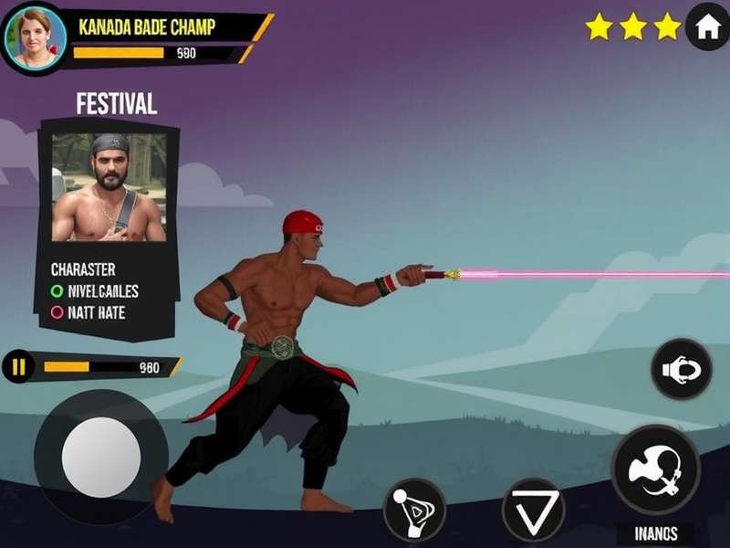 Kannada Blade Champ gameplay screenshot
